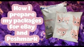 How I pack & ship my orders for eBay & Poshmark using poly mailers