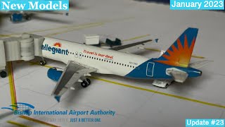 *NEW* MODELS| Gemini Jets 1:400 Flint Bishop International Airport Update #23 | January 2023.