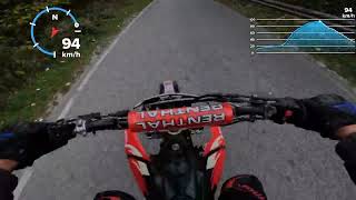 aprilia rxv 450 vs sherco Se300 gopro telemetry