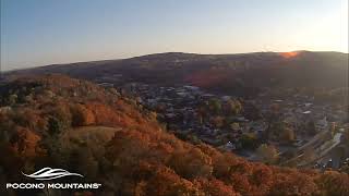 Peak Fall Foliage in Honesdale, PA | Time Lapse October 2024