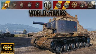 KV-2 - Sigfried Line map - 9 Kills - 4,4K Damage World of Tanks