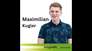 ✅ Heute im VBLOG: Maximilian Kugler - magnetic GmbH & Co. KG