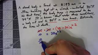 Precalculus Algebra 6.6.3 Newton's Law of Heating and Cooling