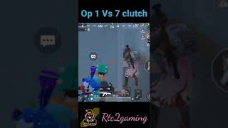 Op 1 Vs 7 clutch in pubg mobile lite #shorts #pubgliteshorts #pubglite #shortvideos #BGMI #BGMILite