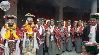 लोसर Losar Celebration at JangiGonpa(Monastery)// New year celebration at jangram Valley kinnaur H.P