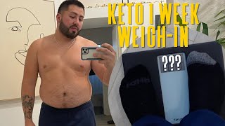 1 Week Weigh In on the Carnivore Diet  • DID I LOSE ANY POUNDS ????