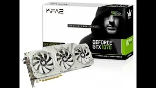 KFA2/ Galax Hall Of Fame (HOF) GTX 1070 Overclocking & Firestrike (Demo) Results