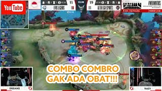 Combo Combro EVOS LEGENDS membuat ALTER EGO kalah 2-0