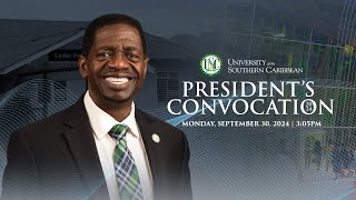 President's Convocation [] Monday, September 30th, 2024