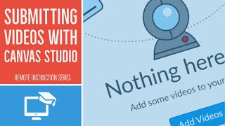 How to submit video assignments on Canvas Studio (as a student)