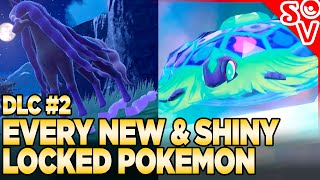 All New Pokemon in Indigo Disk & Shiny Locks - Pokemon Scarlet and Violet DLC