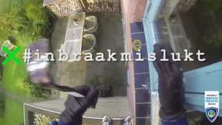 Inbreker stuit op raambeveiliging: #inbraakmislukt