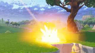 *New* METEOR FALLING IN FORTNITE MAP