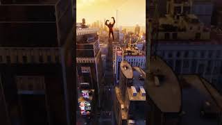 Marvel's Spider-Man 2 Miles Morales Ginga Suit Slow Motion PS5 #shorts