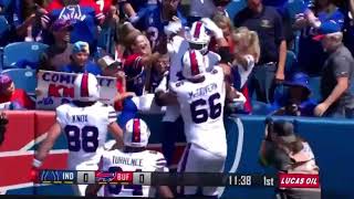 James Cook scores 1st td of the year for Bills