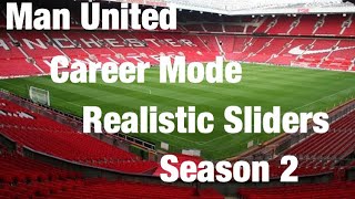 FIFA 20 Realistic Sliders|Carabao Cup|Man United VS Arsenal Career Mode|Season 2|Patch 1.09