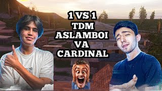 ASLAMBOI VA CARDINAL // 1 VS 1 M24 TDM // CARDINAL TAN BERDI // UZBEK PUBG