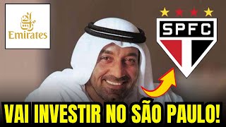 MUITA GRANA! GRUPO BILIONARIO VAI INVESTIR NO SÃO PAULO! NOTÍCIAS DO SÃO PAULO HOJE!