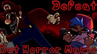 It's me Mario (Defeat But Horror Mario Sings it)