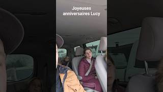 joyeux anniversaire lucy #canada #heureux #happy #happybirthday #viral #fête #shorts #youtubeshorts