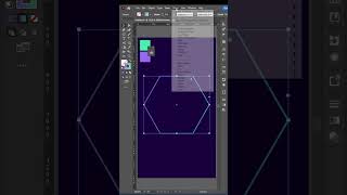 Abstract Hexagon Pattern in Illustrator #illustrationartists #illustratortutorial #graphics_designer