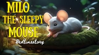 MILO THE SLEEPY MOUSE 🐭 : Calming Bedtime Story For Kids | Kids Fun Songs & Bedtime Stories😴📖!