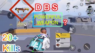 Is DBS a Powerful Weapon ?🤔MONSTER PUBG MOBILE