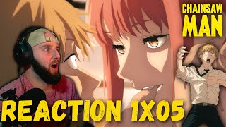 THAT WAS CRAZY !! MAKIMA !! CHAINSAW MAN 1X5 REACTION "Gun Devil"