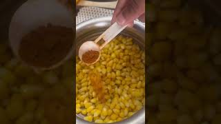 Classic butter sweetcorn #snacks #youtubeshorts #sweetcorn #vegetarian #buttersweetcorn