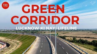 Lucknow Green Corridor | Drone Shot | Construction Update | लखनऊ ग्रीन कॉरिडोर | #theupindex