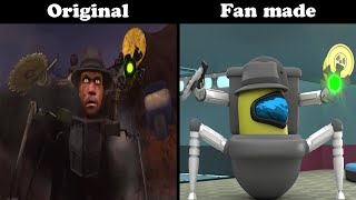 skibidi toilet original VS fan made (part 67) (ep 1)