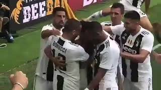 Esultanza di CR7 Allo Juventus Stadium