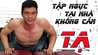 10 Bài Tập Xây Dựng CƠ NGỰC TẠI NHÀ không Dùng TẠ | BODYWEIGHT CHEST AT HOME | NGUYỄN HOÀNG GYM