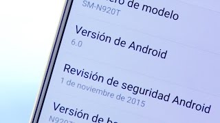 Samsung Galaxy Note 5 con Android 6.0 Marshmallow