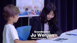 Overseas Family School Welcomes Grandmaster Ju Wenjun