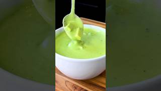 Salsa Verde de Aguacate Receta Fácil #shorts