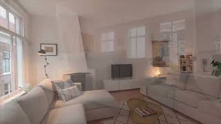 TE HUUR / FOR RENT Completely furnished center house at the Jacobijnestraat in Haarlem