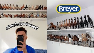 2022 BREYER HORSE COLLECTION TOUR! // Most Models I've Ever Had!