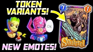 Token variants! New emotes! New reactions! Marvel Snap news from SDCC panel