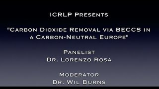 Carbon Dioxide Removal via BECCS in a Carbon-Neutral Europe