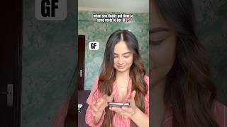 Aese kaun reels bhejta hai🥲| girl friend | boyfriend #youtubeshorts #shorts #trending #yt #reels