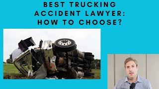 TRUCKING Accident Lawyer Reveals Top Secrets to Winning Cases!