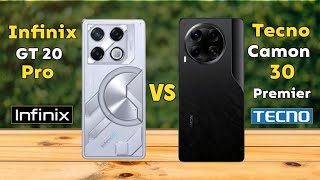 Infinix GT 20 Pro vs Tecno Camon 30 Premier Comparison & Specs || ATF 4U