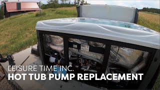 Hot Tub Breaker Tripping - Pump Replacement, Artesian South Seas Spas 748L