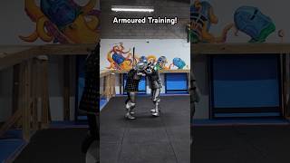 Armoured sparring is an amazing workout! #buhurt #combat #sports #mma