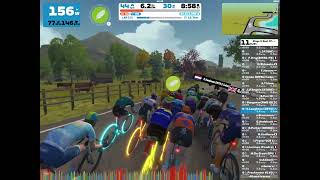 Zwift Best Of.. rolling highlands cat C 10:10