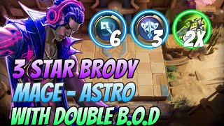 3 STAR BRODY MAGE & ASTRO WITH DOUBLE B.O.D !! AUSTUS SKILL 2 | MOBILE LEGENDS  MAGIC CHESS