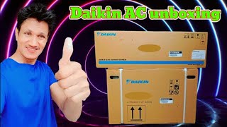 Daikin AC unboxing