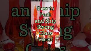 How to Ship and Pack Swung Glass Vases and Genie Bottles! Reseller shipping advice!