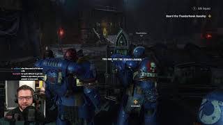 Space Marine 2 with @PatStaresAt and @PeachSaliva